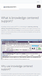 Mobile Screenshot of knowledge-centered-support.com